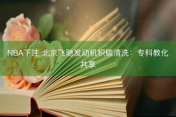 NBA下注 北京飞驰发动机积碳清洗:专科教化共享