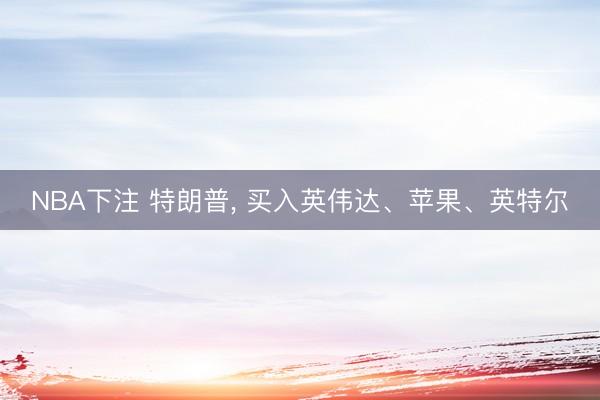 NBA下注 特朗普， 买入英伟达、苹果、英特尔